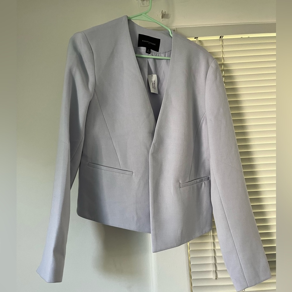 NWT Banana Republic Lilac Blazer size 14